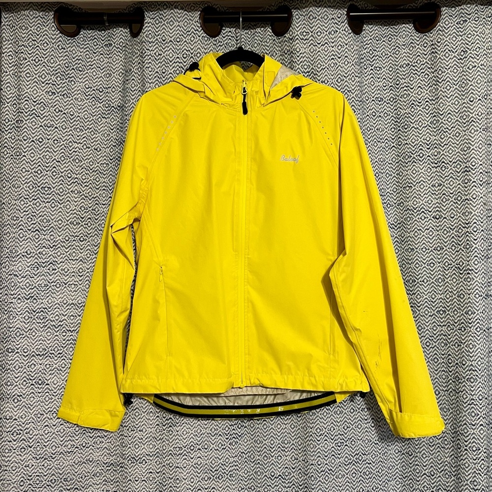 Baleaf Women’s Running/Cycling Waterproof Windbreaker Rain Jacket - Yellow - M